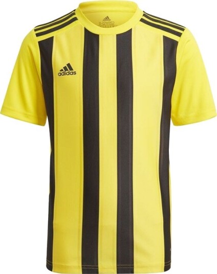 adidas Spillerdrakt Striped 21 Gul/svart Barn størrelse 152 cm