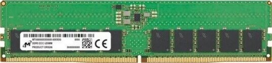Crucial Micron DDR5 16GB DIMM 288-pin 5600MHz Unbuffered MTC10C1084S1EC56BD1T