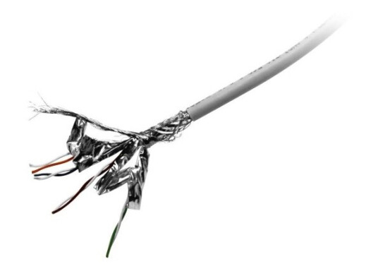 Kabel 500Mhz Cat6a Sstpsftp Patchkabelflex Grau Hal 100M Ring Synergy21