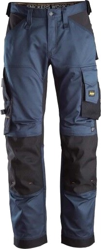 Snickers Workwear 6351 AllroundWork Arbeidsbukse marineblå / svart Marine/Svart, Klær