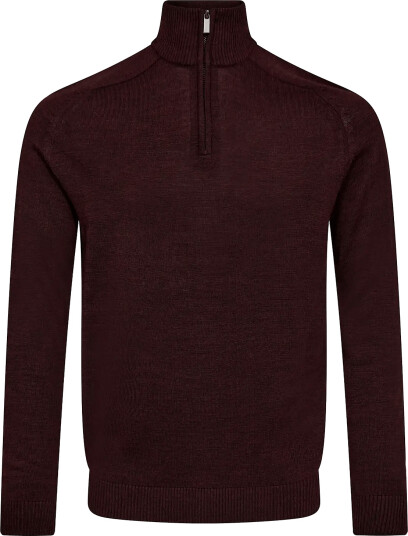Bruun & Stengade Bs Pelle Regular Fit Knitwear Burgundy XL