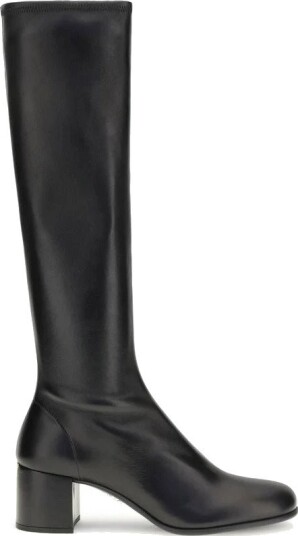 Prada, Dame, Sko, Svart, 38 EU,