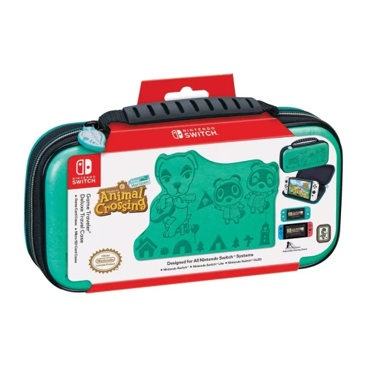 Nacon Switch Travel Case Animal Crossing Switch Lite/Switch OLED Nacon Switch Travel Case Animal Crossing Switch Lite/Switch OLED