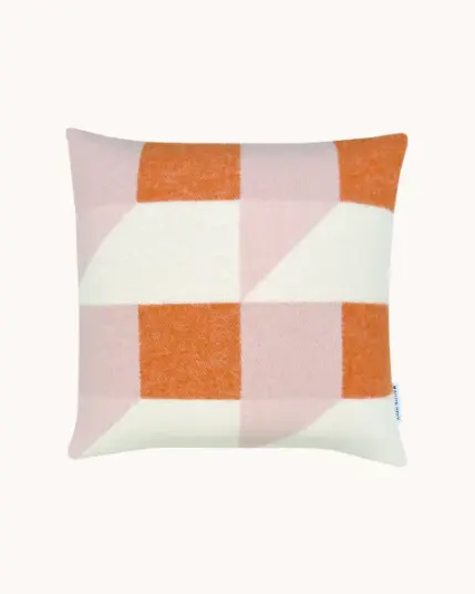 Maison Deux Cubics Putetrekk 50x50 Rosa/Orange