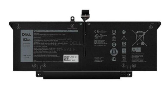 DELL Battery, 52WHR, 4 Cell (HRGYV) DELL Battery, 52WHR, 4 Cell (HRGYV)