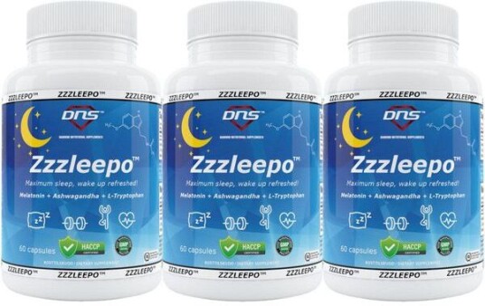 DNS 3-Pack Zzzleepo - 60 Kapsler - Raskere Og Dypere Søvn DNS 3-Pack Zzzleepo - 60 Kapsler - Raskere Og Dypere Søvn