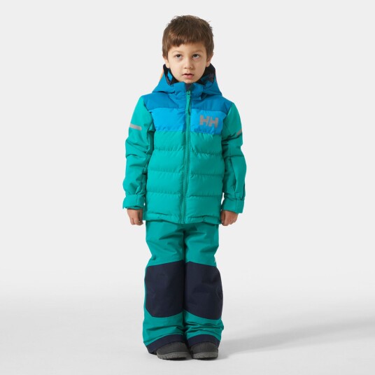 Helly Hansen Barn Vertical Fôret Skijakke Grønn 92 Helly Hansen Barn Vertical Fôret Skijakke Grønn 92