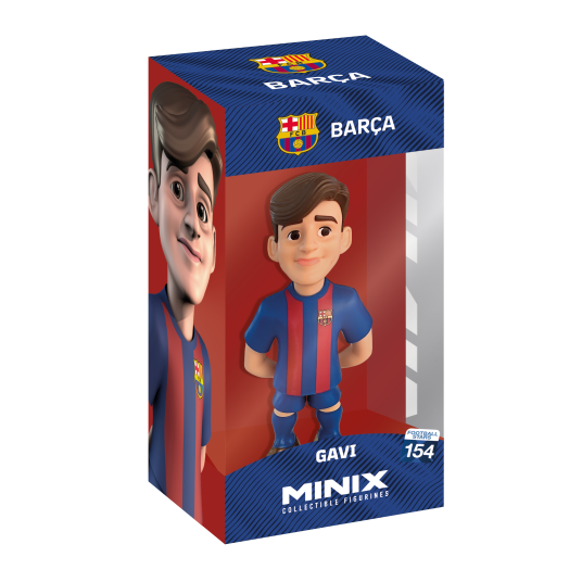 Minix Gavi FC Barcelona Lekefigur - 12 cm Minix Gavi FC Barcelona Lekefigur - 12 cm