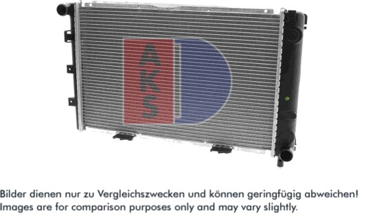 AKS DASIS 120400N Radiator motorkjøling