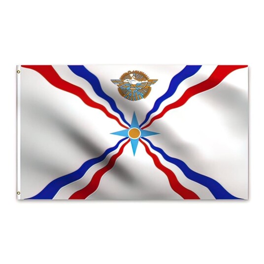 Assyria Flagget 150 x 90 cm Assyria Flagget 150 x 90 cm