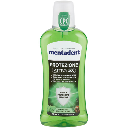 Mentadent CPC Munnvann Active Protection 400 ml Mentadent CPC Munnvann Active Protection 400 ml