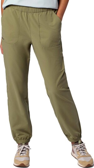Marmot Women"s Airexchange Upf 40 Jogger Olive Grove M