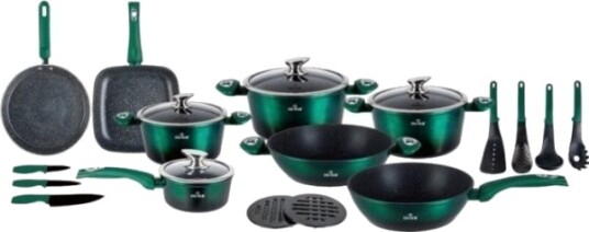 Zilner Gryter Med Marmorbelegg 21 El. Zilner Emerald Noir Zl 8542