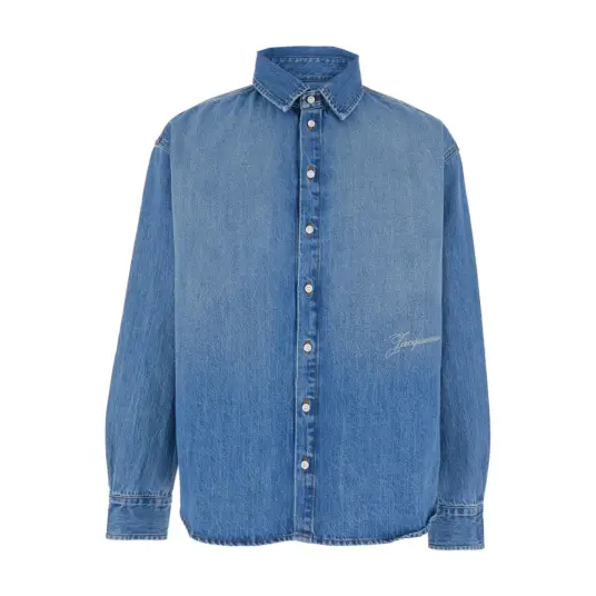 Jacquemus Herre Skjorter Blå L, Jacquemus Herre Skjorter Blå L,