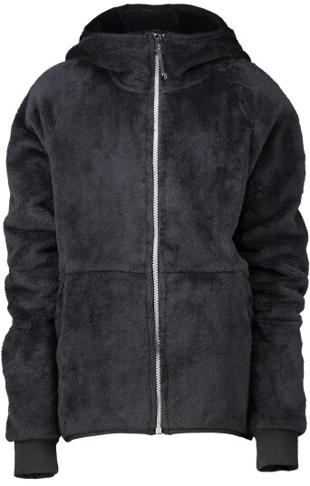 Wearcolour Flow Fleece Hettegenser Black 120 Wearcolour Flow Fleece Hettegenser Black 120