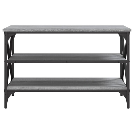 vidaXL TV-benk grå sonoma 80x40x50 cm konstruert tre
