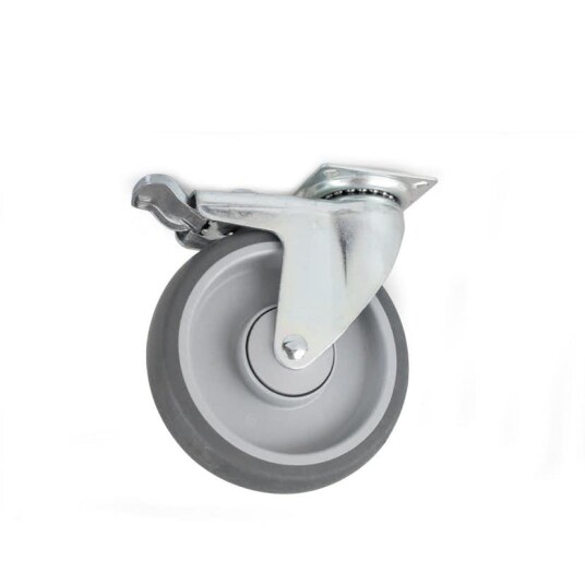 Møbelhjul Habo 4310 med Brems 100 mm 14069 Møbelhjul Habo 4310 med Brems 100 mm 14069