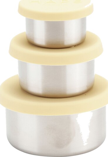 Haps Nordic Steel Trio - Silver - 50ML 110ML 220ML Haps Nordic Steel Trio - Silver - 50ML 110ML 220ML