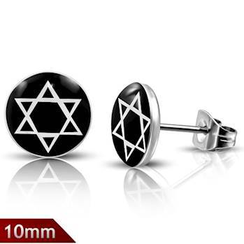 10mm ørering med stjerne