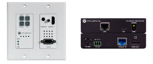 ATLONA 4K-HDVS-WP-EXT - HDBaseT-sendersystem ATLONA 4K-HDVS-WP-EXT - HDBaseT-sendersystem