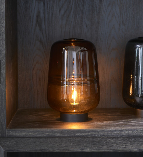 Riviera Maison Lampe USB Horizon Sunset Orange