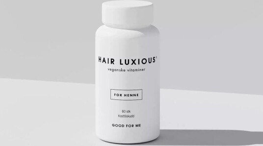 Hair luxious Veganske vitaminer for henne, 60 tabletter Hair luxious Veganske vitaminer for henne, 60 tabletter