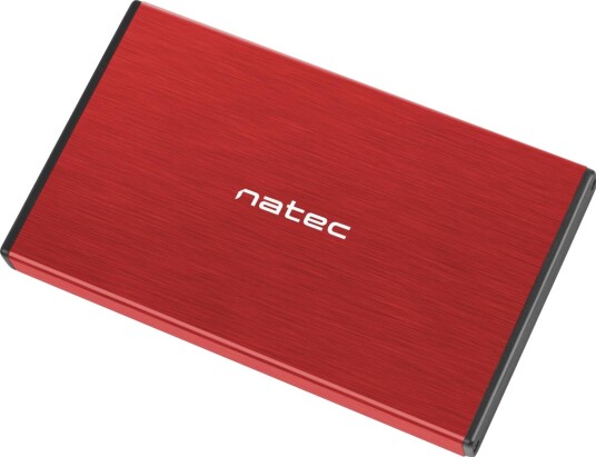Natec Rhino GO HDD/SSD Kabinett 2.5" Rød