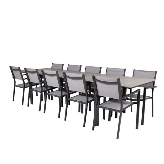 Spisegruppe Venture Home Lova 224/324 med 10 Copacabana Lenestoler Spisegruppe Venture Home Lova 224/324 med 10 Copacabana Lenestoler