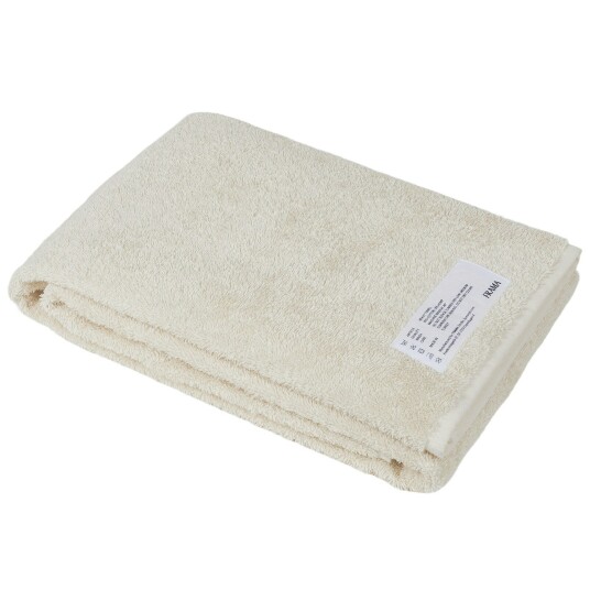Frama Heavy Towel Badehåndkle 70x140 cm Benhvit
