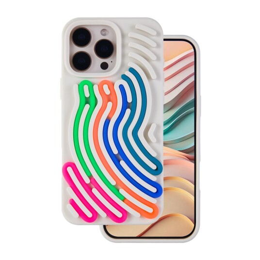 TFO DIY Snake Cover til iPhone 14 Pro Beige