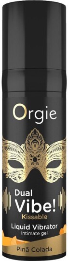 Orgie Orgie: Dual Vibe! Liquid Vibrator Gel Pina Colada 15 ml