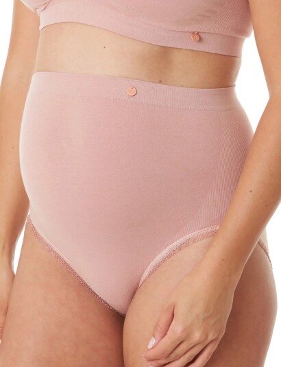 Cache Coeur Maternity Panties Organic - Pink - M Cache Coeur Maternity Panties Organic - Pink - M