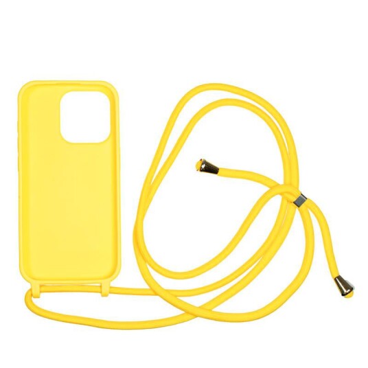Mobil Origin-deksel til iPhone 15 Pro (m/Land) Gul