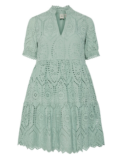 YAS Yasholi Ss Dress S. Noos - Green - XS YAS Yasholi Ss Dress S. Noos - Green - XS
