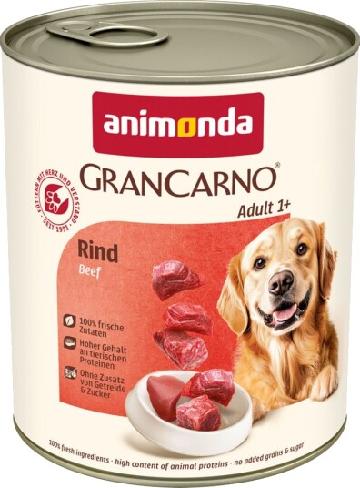 Animonda Grancarno Våtfôr Sparepakke Grancarno Original Okse 24 X 800 G