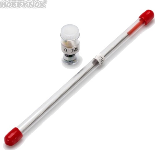 Hobbynox 002-02A FLOW-TF/BF Needle & Nozzle Set 0.3mm