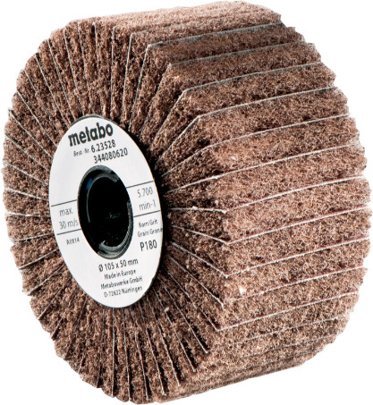 Metabo Lamell-/fibersliperull 105x50mm P60 Fleece til Elektroverktøy Metabo Lamell-/fibersliperull 105x50mm P60 Fleece til Elektroverktøy