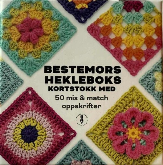 Bestemors hekleboks med 50 oppskriftskort