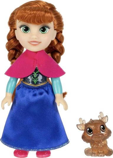 Frozen Petite Anna Med Sven Dukke 15 cm Fra 3 år Frozen Petite Anna Med Sven Dukke 15 cm Fra 3 år