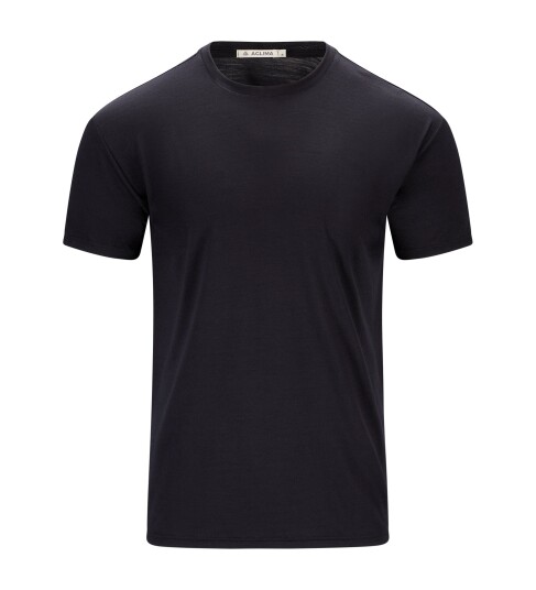 Aclima LightWool 140 Classic Tee Herre Black XXL