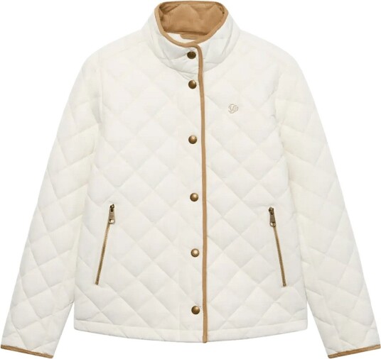 Superdry Estate Country Liner Jacket OFF WHITE 12