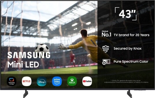Samsung 43" 4K Mini LED TV 2026   TU43M72HBUXNA