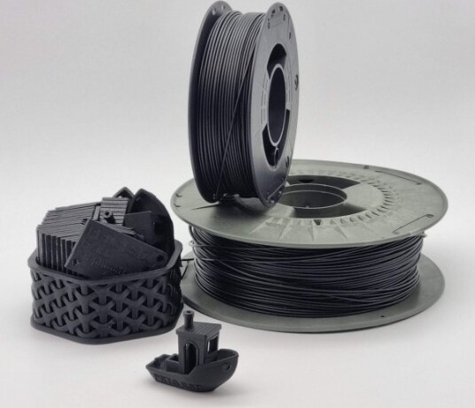 3D-Plast Filalab Pet-G Esd 1.75Mm 1Kg Svart