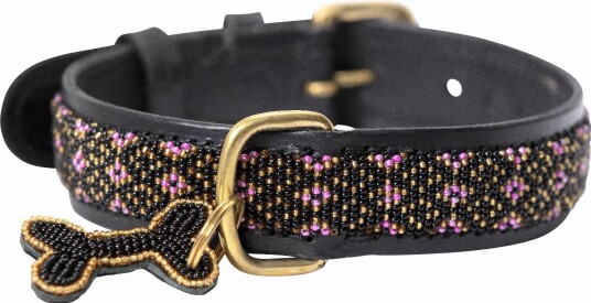 Kampuni Handmade Dog Collar Faraja - Pink S