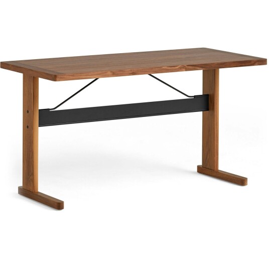 Hay Passerelle Skrivebord 140x65 cm Lakkert Valnøtt