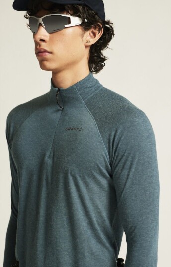 Craft Adv Subz Wool Ls Tee 3 Herre Alfa Melange M Craft Adv Subz Wool Ls Tee 3 Herre Alfa Melange M