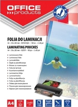 Office Products Pbs Film For Lam.Office Bl. 2X80 Micr. A4 216X303 20325415 90
