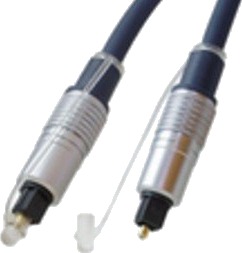 S/Conn 69006-1.0Mhq Toslink Hankjønn Toslink Hankjønn 1 M Sort