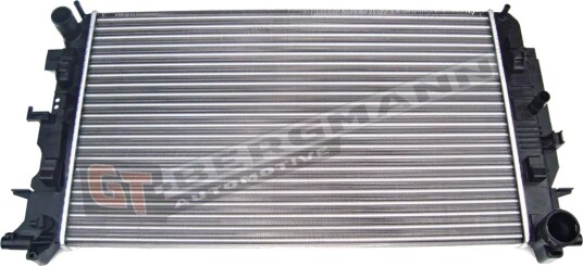 GT BERGMANN GT10 162 Radiator motorkjøling