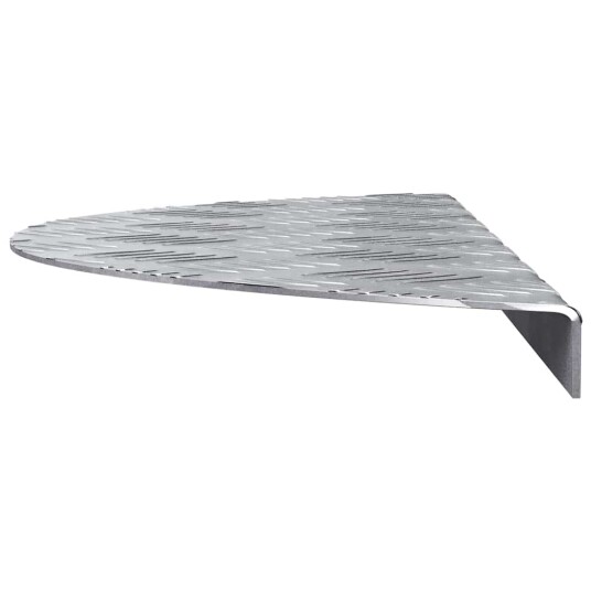 Sjekkplater 5 pcs sølv 60 x 18 cm Aluminium